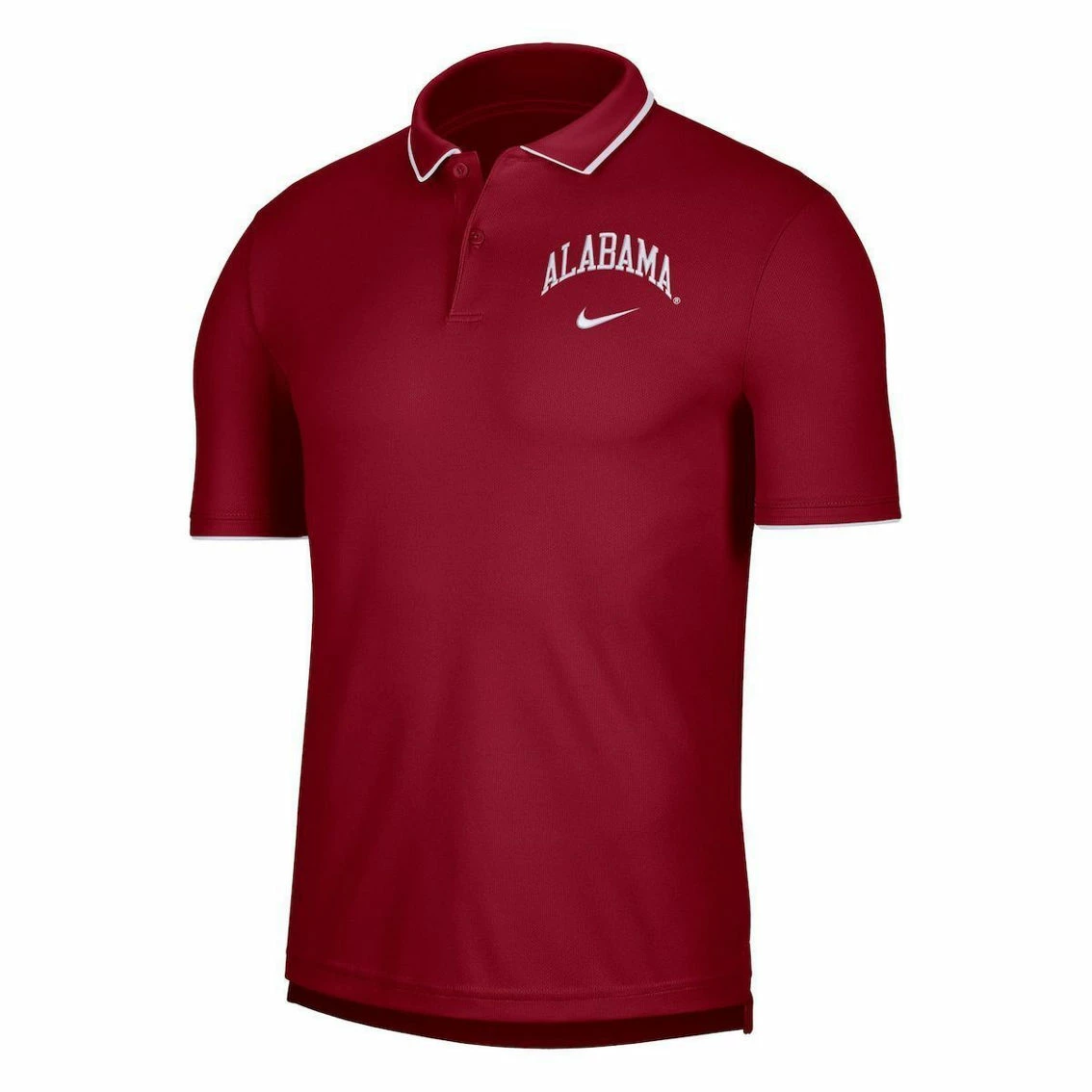 Nike Men's Crimson Alabama Crimson Tide UV Collegiate Team Performance Polo 5 Nike Men's Crimson Alabama Crimson Tide UV Collegiate Team Performance Polo - Image 3
