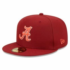 New Era Men's Crimson Alabama Crimson Tide Bright Undervisor 59FIFTY Fitted Hat