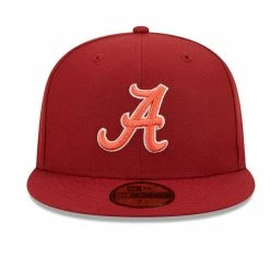 New Era Men's Crimson Alabama Crimson Tide Bright Undervisor 59FIFTY Fitted Hat -Nike Sales Store DSCO1153025947 2840 ALT2