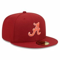 New Era Men's Crimson Alabama Crimson Tide Bright Undervisor 59FIFTY Fitted Hat -Nike Sales Store DSCO1153025947 2840 ALT3