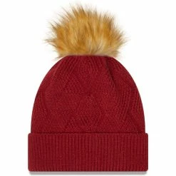 New Era Women's Crimson Alabama Crimson Tide Snowy Cuffed Knit Hat With Pom 7 New Era Women's Crimson Alabama Crimson Tide Snowy Cuffed Knit Hat With Pom -Nike Sales Store DSCO1153026171 2840 ALT2