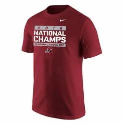 Nike Men's Crimson Alabama Crimson Tide 2012 National S T-Shirt 8 Nike Men's Crimson Alabama Crimson Tide 2012 National S T-Shirt -Nike Sales Store DSCO1153026281 2840 ALT2
