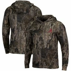Colosseum Men's Realtree Camo Alabama Crimson Tide Long Sleeve Hoodie T-Shirt