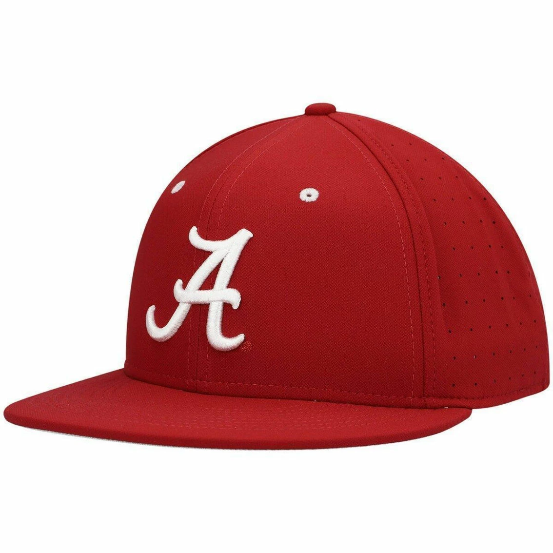 Nike Men's Crimson Alabama Crimson Tide True Performance Fitted Hat 4 Nike Men's Crimson Alabama Crimson Tide True Performance Fitted Hat - Image 2