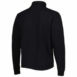 League Collegiate Wear Men's Black Alabama Crimson Tide Stack Essential Fleece Quarter-Zip Sweatshirt -Nike Sales Store DSCO1153112770 1007 ALT3