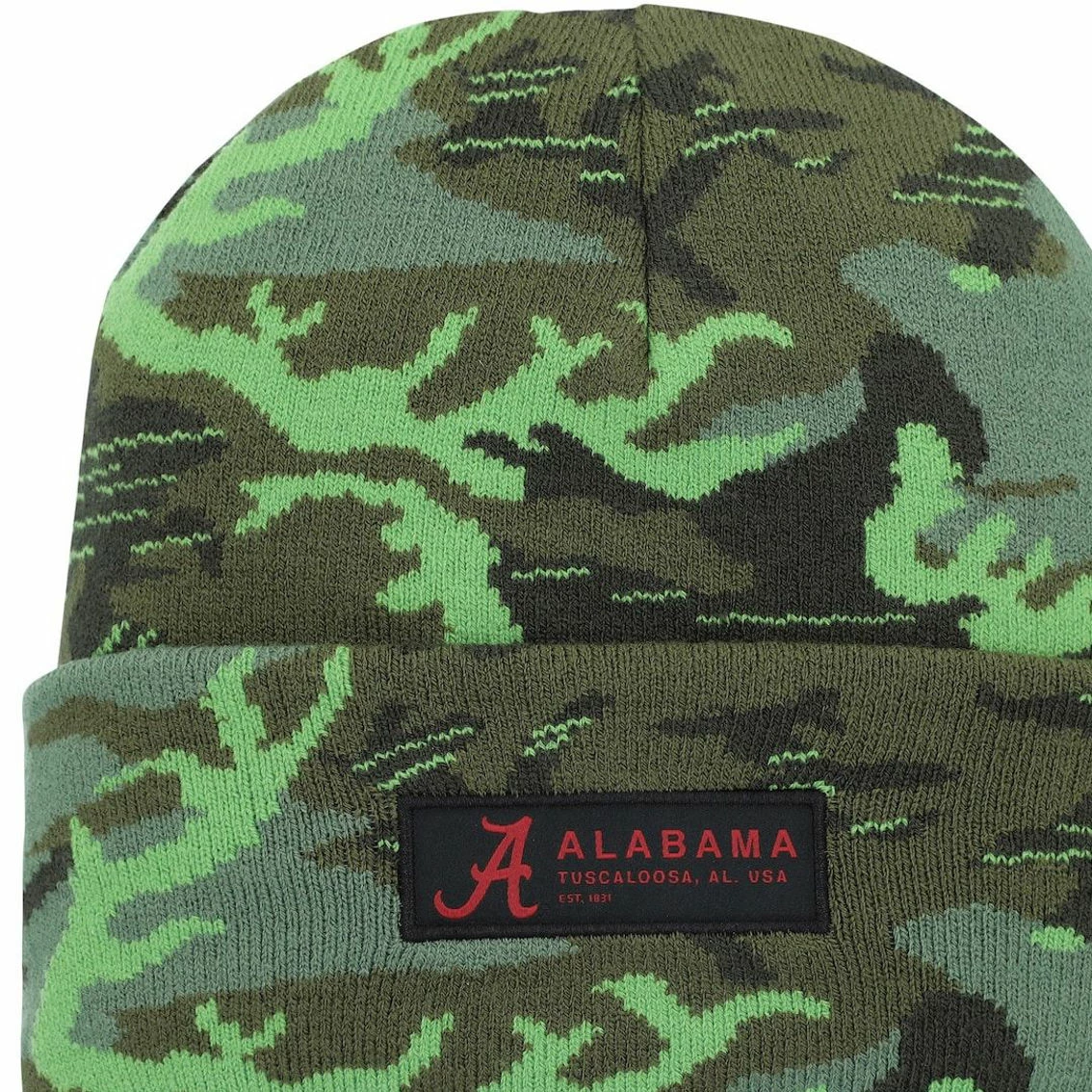 Nike Men's Camo Alabama Crimson Tide Veterans Day Cuffed Knit Hat 3 Nike Men's Camo Alabama Crimson Tide Veterans Day Cuffed Knit Hat