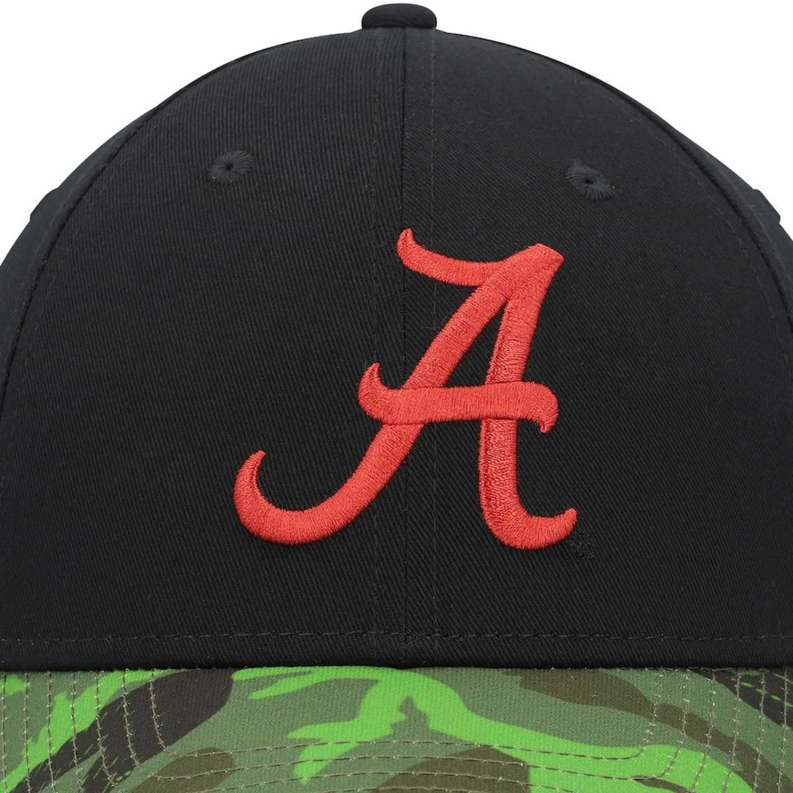 Nike Men's Black/Camo Alabama Crimson Tide Veterans Day 2Tone Legacy91 Adjustable Hat 5 Nike Men's Black/Camo Alabama Crimson Tide Veterans Day 2Tone Legacy91 Adjustable Hat - Image 3