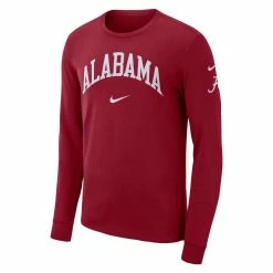Nike Men's Crimson Alabama Crimson Tide Arch 2-Hit Long Sleeve T-Shirt 8 Nike Men's Crimson Alabama Crimson Tide Arch 2-Hit Long Sleeve T-Shirt -Nike Sales Store DSCO1154532081 2840 ALT2