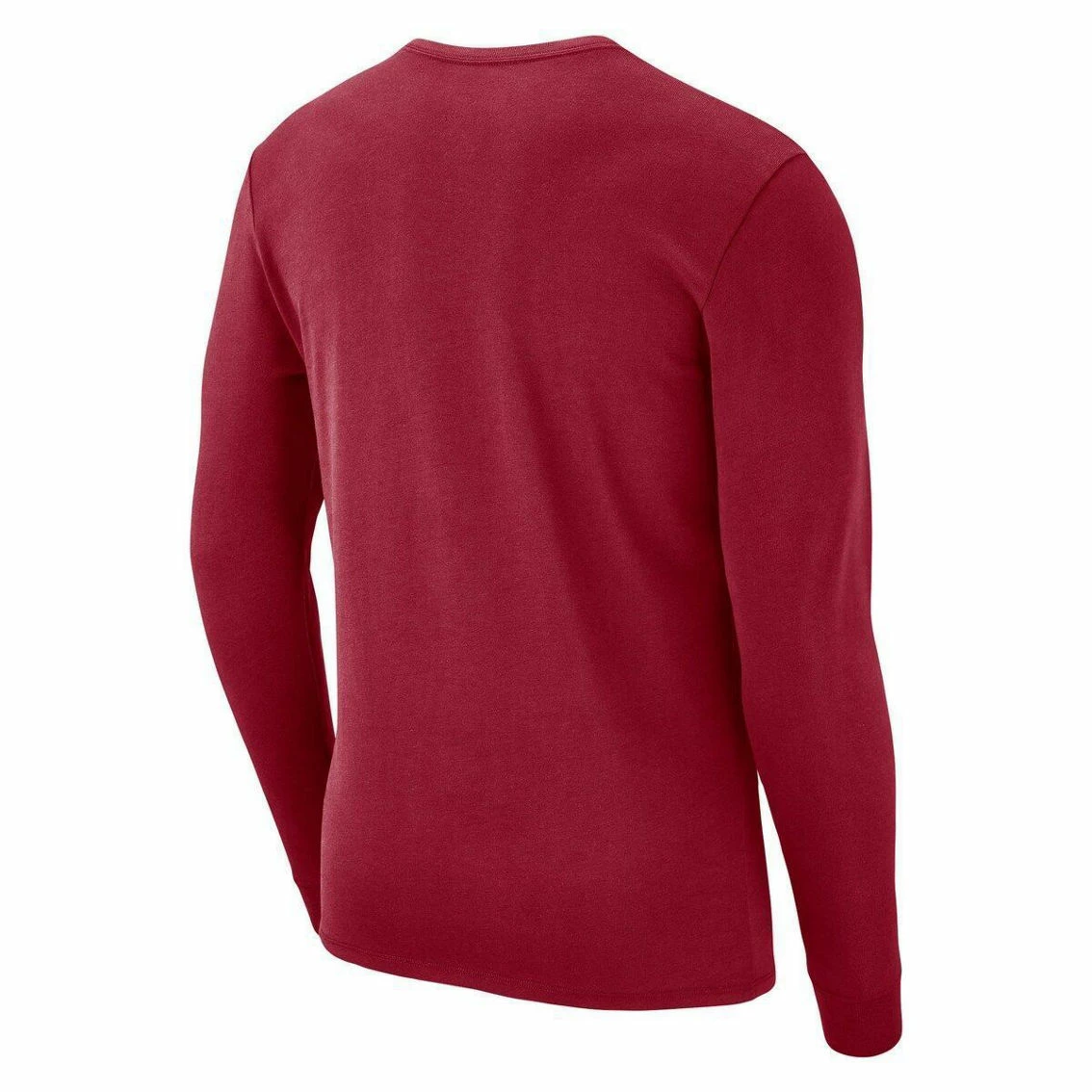 Nike Men's Crimson Alabama Crimson Tide Arch 2-Hit Long Sleeve T-Shirt 6 Nike Men's Crimson Alabama Crimson Tide Arch 2-Hit Long Sleeve T-Shirt - Image 4