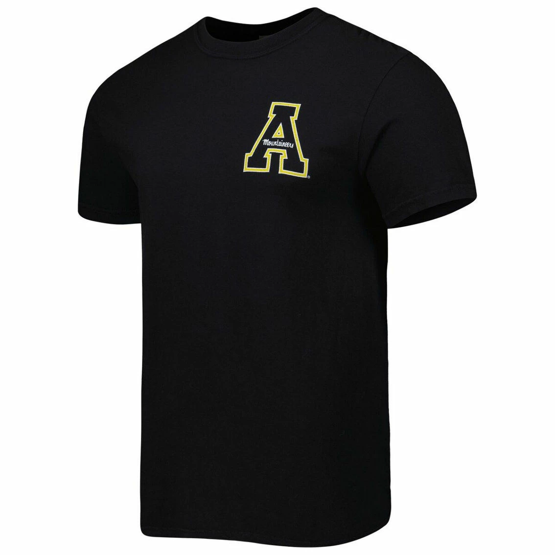 Image One Men's Black Appalachian State Mountaineers Landscape Shield T-Shirt 5 Image One Men's Black Appalachian State Mountaineers Landscape Shield T-Shirt - Image 3