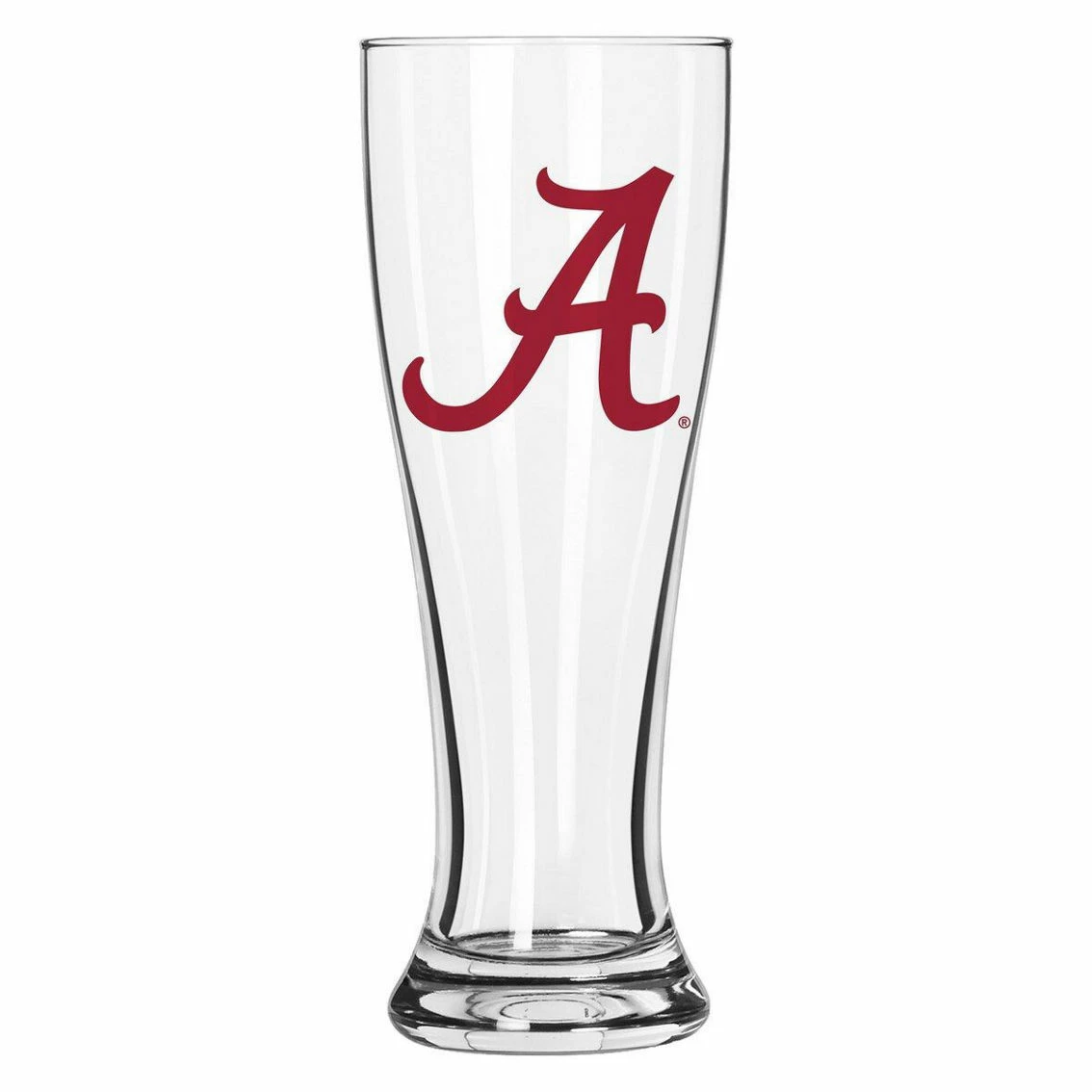 Logo Brands Alabama Crimson Tide 16oz. Game Day Pilsner Glass 3 Logo Brands Alabama Crimson Tide 16oz. Game Day Pilsner Glass