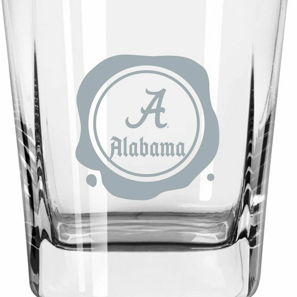 Logo Brands Alabama Crimson Tide 14oz. Frost Stamp Old Fashioned Glass 3 Logo Brands Alabama Crimson Tide 14oz. Frost Stamp Old Fashioned Glass