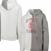 Gameday Couture Women's Gray/White Alabama Crimson Tide Split Pullover Hoodie -Nike Sales Store DSCO1156132955 3550