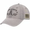 Men's Colosseum Gray Appalachian State Mountaineers OHT Tailgate Adjustable Hat -Nike Sales Store DSCO1156801770 1927