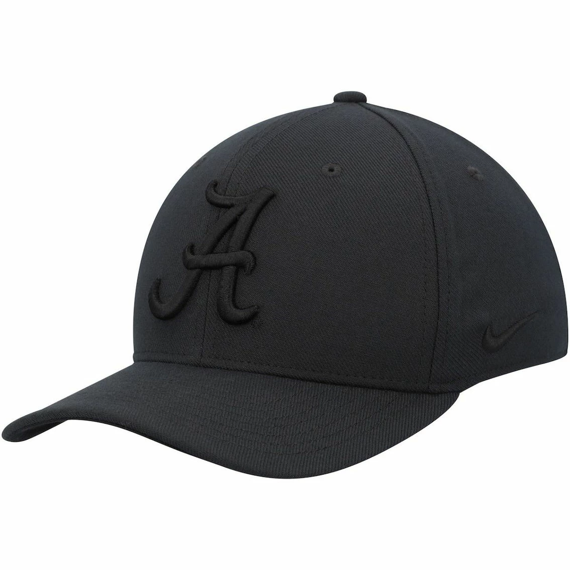 Nike Men's Alabama Crimson Tide Triple Black Classic99 Performance Flex Hat 3 Nike Men's Alabama Crimson Tide Triple Black Classic99 Performance Flex Hat