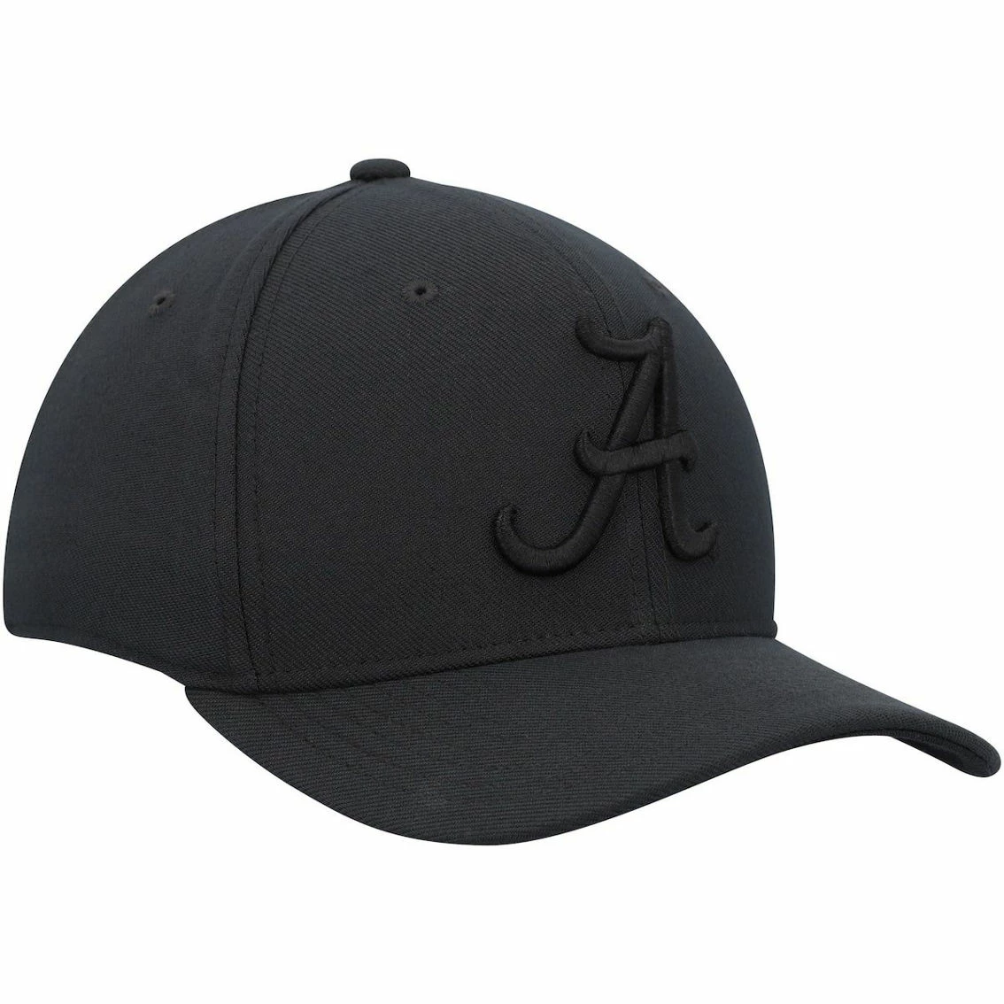 Nike Men's Alabama Crimson Tide Triple Black Classic99 Performance Flex Hat 6 Nike Men's Alabama Crimson Tide Triple Black Classic99 Performance Flex Hat - Image 4
