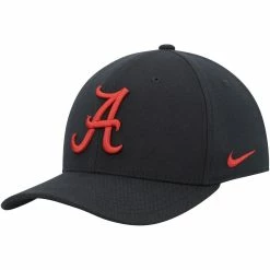 Nike Men's Black Alabama Crimson Tide Classic99 Swoosh Performance Flex Hat