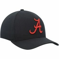 Nike Men's Black Alabama Crimson Tide Classic99 Swoosh Performance Flex Hat -Nike Sales Store DSCO1156873586 1007 ALT3
