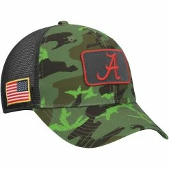 Nike Men's Camo/Black Alabama Crimson Tide Classic99 Veterans Day Trucker Snapback Hat