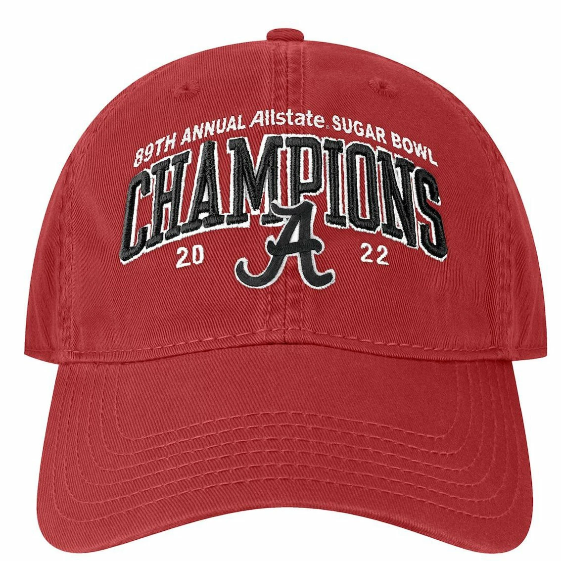 Men's Legacy Athletic Crimson Alabama Crimson Tide 2022 Sugar Bowl Champions Adjustable Hat 5 Men's Legacy Athletic Crimson Alabama Crimson Tide 2022 Sugar Bowl Champions Adjustable Hat - Image 3