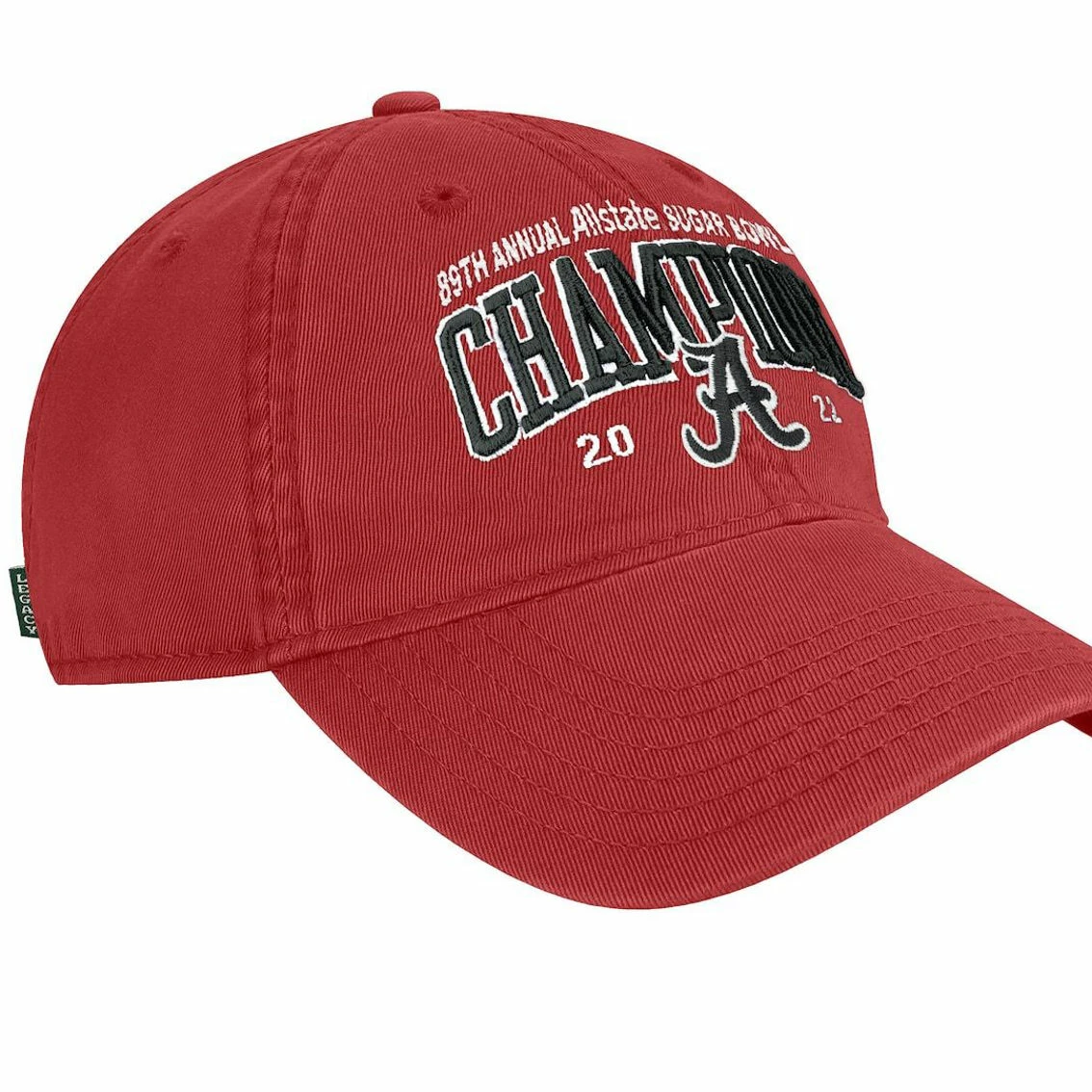 Men's Legacy Athletic Crimson Alabama Crimson Tide 2022 Sugar Bowl Champions Adjustable Hat 6 Men's Legacy Athletic Crimson Alabama Crimson Tide 2022 Sugar Bowl Champions Adjustable Hat - Image 4