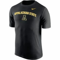 Nike Men's Black Appalachian State Mountaineers Arch Over Logo Performance T-Shirt -Nike Sales Store DSCO1159381772 1007 ALT2