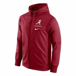 Nike Men's Crimson Alabama Crimson Tide Logo Stack Performance Full-Zip Hoodie 8 Nike Men's Crimson Alabama Crimson Tide Logo Stack Performance Full-Zip Hoodie -Nike Sales Store DSCO1159414130 2840 ALT2