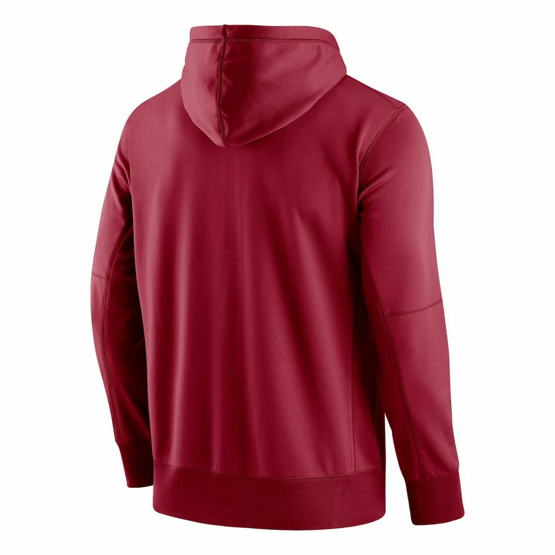 Nike Men's Crimson Alabama Crimson Tide Logo Stack Performance Full-Zip Hoodie 6 Nike Men's Crimson Alabama Crimson Tide Logo Stack Performance Full-Zip Hoodie - Image 4