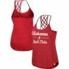 Colosseum Women's Crimson Alabama Crimson Tide Glenda Macrame Racerback Scoop Neck Tank Top -Nike Sales Store DSCO1160174235 2840