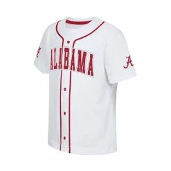 Colosseum Youth White Alabama Crimson Tide Buddy Baseball T-Shirt -Nike Sales Store DSCO1160275872 3550 ALT2