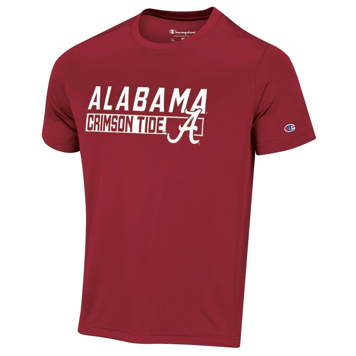 Champion Men's Crimson Alabama Crimson Tide Impact Knockout T-Shirt 5 Champion Men's Crimson Alabama Crimson Tide Impact Knockout T-Shirt - Image 3