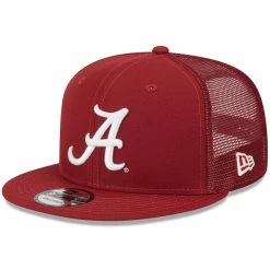 New Era Men's Crimson Alabama Crimson Tide Classic 9FIFTY Trucker Snapback Hat