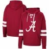 Colosseum Men's Crimson Alabama Crimson Tide Lace-Up 4.0 Pullover Hoodie -Nike Sales Store DSCO1161593657 4633