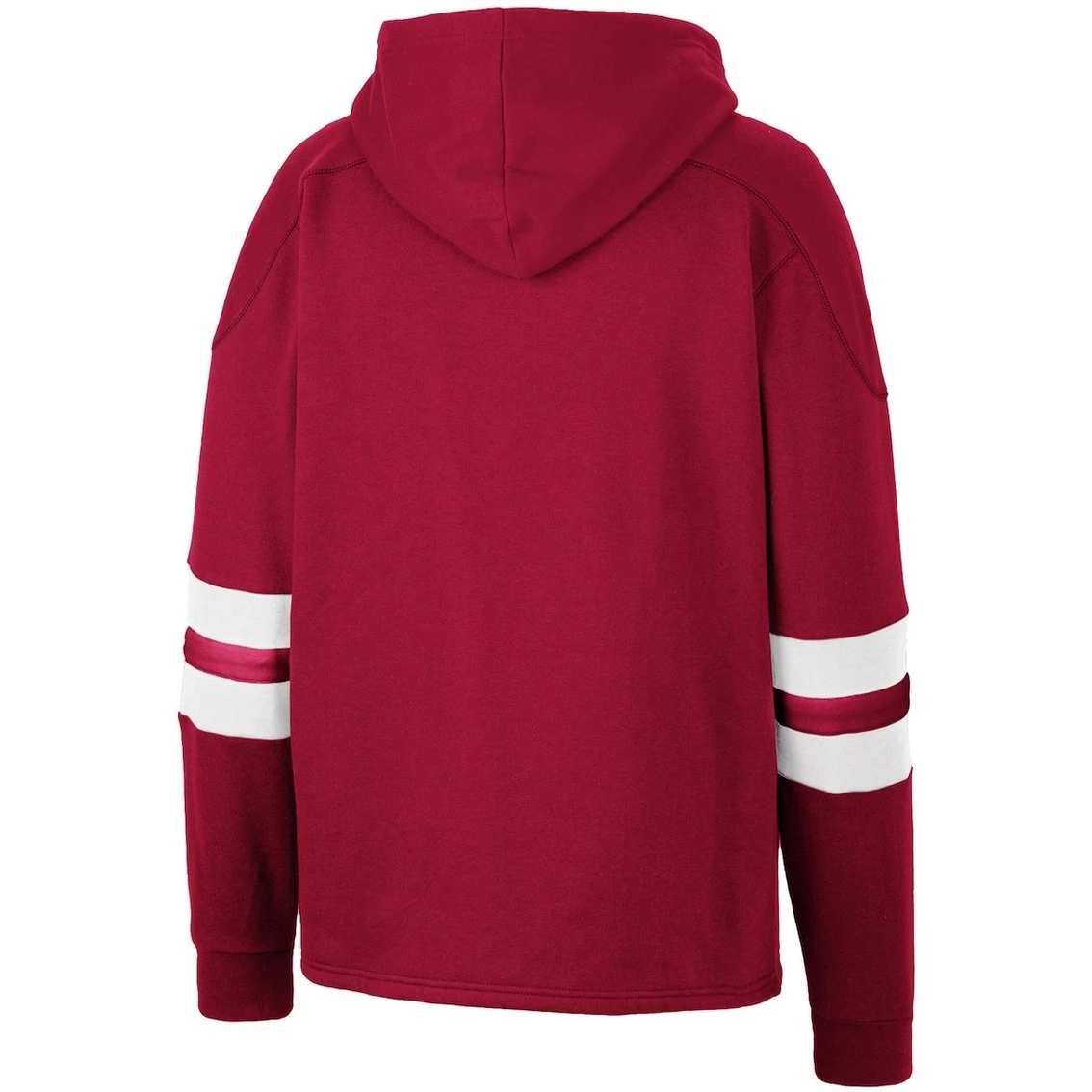 Colosseum Men's Crimson Alabama Crimson Tide Lace-Up 4.0 Pullover Hoodie 6 Colosseum Men's Crimson Alabama Crimson Tide Lace-Up 4.0 Pullover Hoodie - Image 4