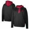 Colosseum Men's Black Alabama Crimson Tide Luge 3.0 Quarter-Zip Hoodie -Nike Sales Store DSCO1161595978 1007