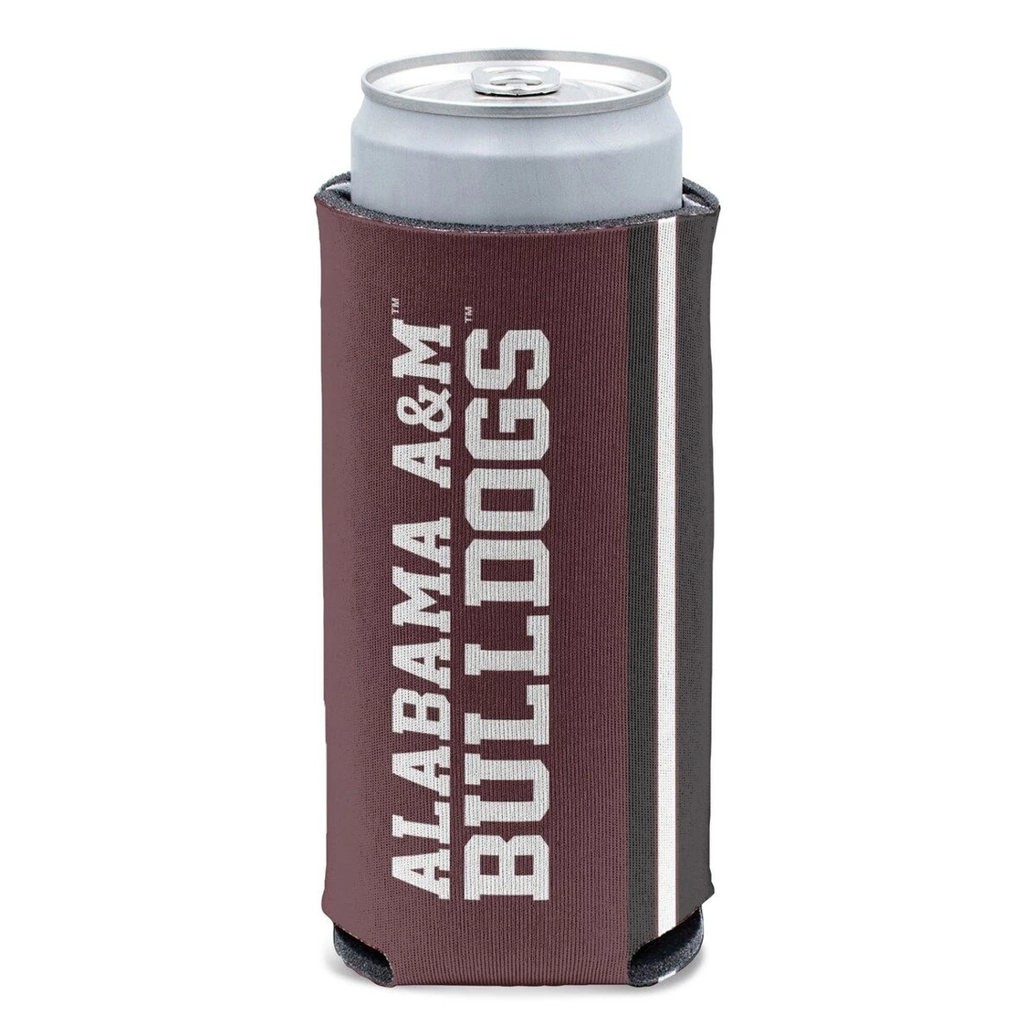 WinCraft Alabama A&M Bulldogs 12oz. Team Slim Can Cooler 5 WinCraft Alabama A&M Bulldogs 12oz. Team Slim Can Cooler - Image 3
