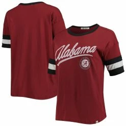 '47 Women's Crimson Alabama Crimson Tide Dani Retro Slub T-Shirt