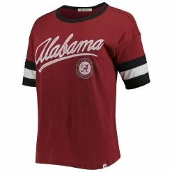 '47 Women's Crimson Alabama Crimson Tide Dani Retro Slub T-Shirt -Nike Sales Store DSCO1161609315 2840 ALT2